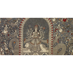 Sacred cloth of the Goddess - Vahaanvati Maa (26" x 36")