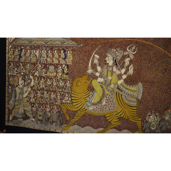 shop online Sacred cloth of the Goddess - Chandraghanta (36" x 72")