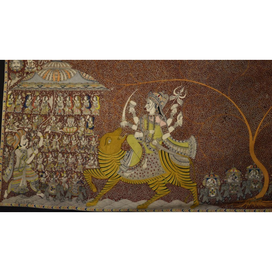 shop online Sacred cloth of the Goddess - Chandraghanta (36" x 72")