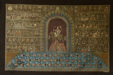 Sacred cloth of the Goddess | Durga - 42x62 inch