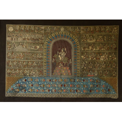 Sacred cloth of the Goddess | Durga - 42x62 inch