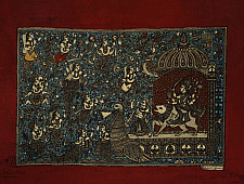 Sacred cloth of the Goddess | Chandraghanta (30" x 22")