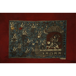 Sacred cloth of the Goddess | Chandraghanta (30" x 22")