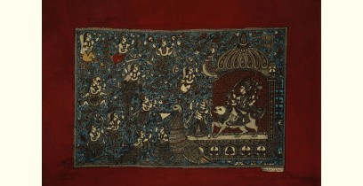 Sacred cloth of the Goddess | Chandraghanta (30" x 22")