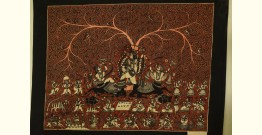 Sacred cloth of the Goddess | Pachhedi Painting of Kali (31" x 24")