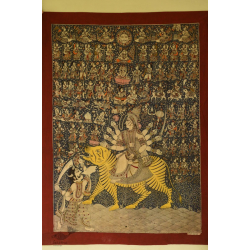 Sacred cloth of the Goddess | Ambika (46" x 33") 