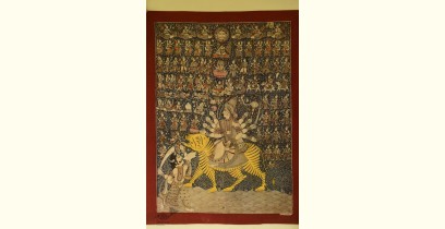 Sacred cloth of the Goddess | Ambika (46" x 33") 