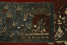 Sacred cloth of the Goddess | Chandraghanta (30" x 22")