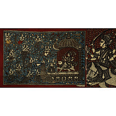 Sacred cloth of the Goddess | Chandraghanta (30" x 22")