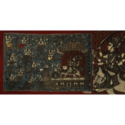 Sacred cloth of the Goddess | Chandraghanta (30" x 22")