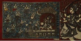 Sacred cloth of the Goddess | Chandraghanta (30" x 22")