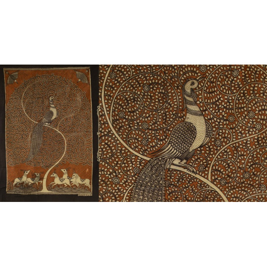 shop online Tree & Peacock painting - matani pachedi