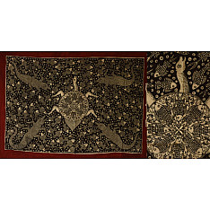Sacred cloth of the Goddess | Mata ni Pachedi Painting ~ Turtle ( 27x22 inch)