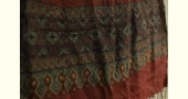 shop Ajrakh Bandhani Tussar Silk Stole