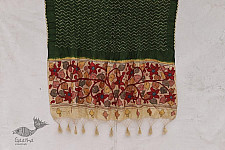 संधि  ⊱ Kalamkari Bandhni ⊱ Munga Silk ⊱ Dupatta ⊱ 8