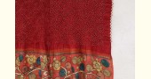संधि  ⊱ Kalamkari Bandhni ⊱ Munga Silk ⊱ Dupatta ⊱ 9