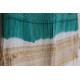 Ada . अदा | Handloom Cotton . Bamboo Silk | Bandhni Stole ( Sea Green ) - 8