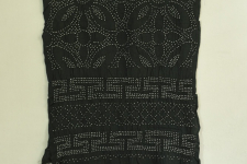 Lahza . लहज़ा | Cotton by Eri Silk - Bandhani Stole - Black