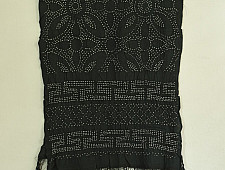 Lahza . लहज़ा | Cotton by Eri Silk - Bandhani Stole - Black