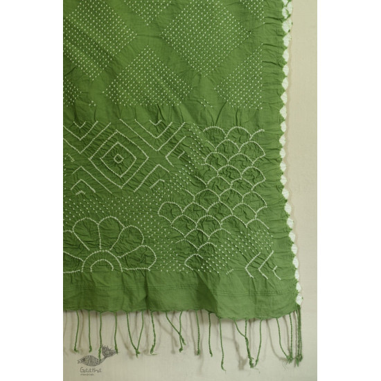 shop Designer Cotton - Bandhani Stole 