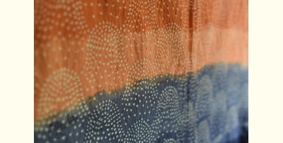 Lahza . लहज़ा | Cotton - Tie & Dye Shaded Dupatta in Jelly Fish Design
