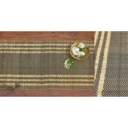 Kopai-Paar ∷ Madur Kathi Natural Fibre ∷ Runner – Black Diamonds