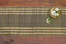 Kopai-Paar ∷ Madur Kathi Natural Fibre ∷ Runner – Black Diamonds