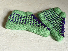 Igloo ~ Hand Knitted - Woolen Socks With Hair Band