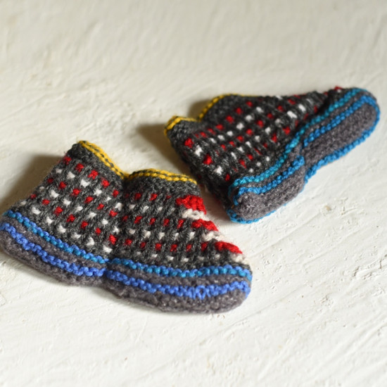 shop Himalayan - Woolen Socks With Hair Band