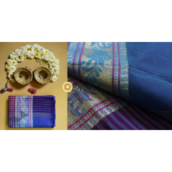 Iris ❢ Handloom  ❢ Cotton Checks Saree ❢ 16