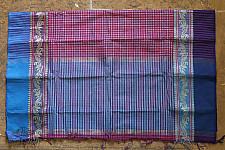 Iris ❢ Handloom  ❢ Cotton Checks Saree ❢ 16