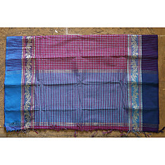 Iris ❢ Handloom  ❢ Cotton Checks Saree ❢ 16