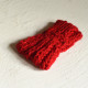 shop Hand Knitted - Woolen Socks With Hair Band - For Girls - Purple & Red