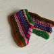 shop Hand Knitted - Woolen Socks With Hair Band - For Girls - Multi Color