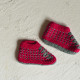 shop Hand Knitted - Woolen Socks With Hair Band - For Girls