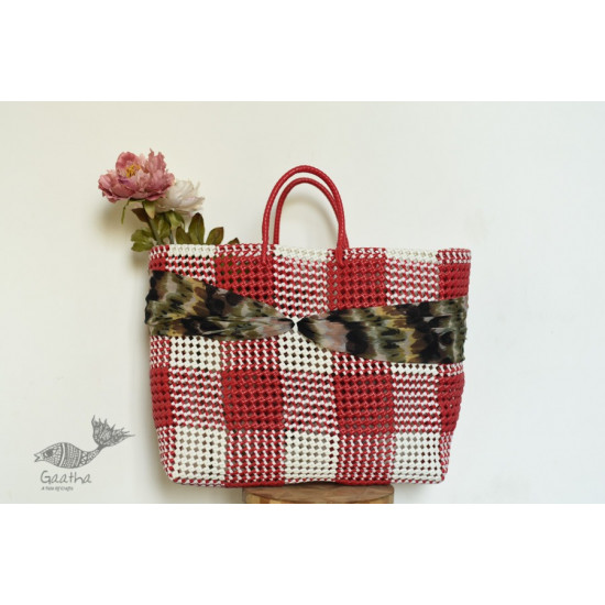 shop Multipurpose Grocery Basket - red