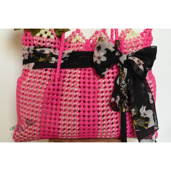 shop Multipurpose Grocery Pink Basket