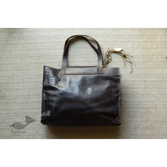 shop Black Leather Hand Bag