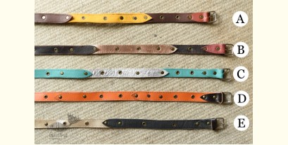The Blue Lotus | Leather Belt ( Five Options )