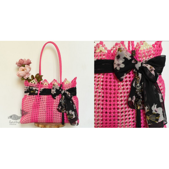 shop Multipurpose Grocery Pink Basket