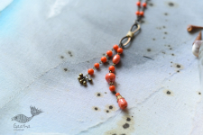 Bohemian Rhapsody | Designer Orange Bead Necklace