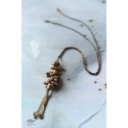 Bohemian Rhapsody | Beaded Dangler With Chain Tassels