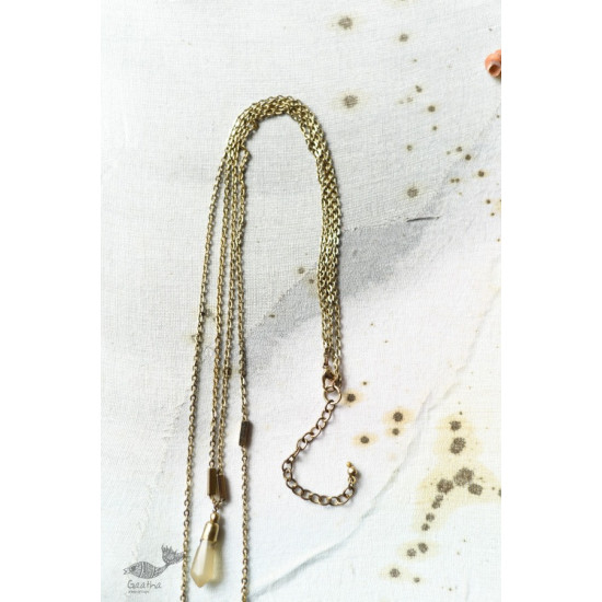 shop online handmade necklaceTwo Layered Long Necklace