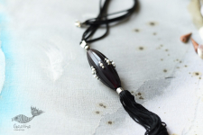 Bohemian Rhapsody | Black Thread Necklace