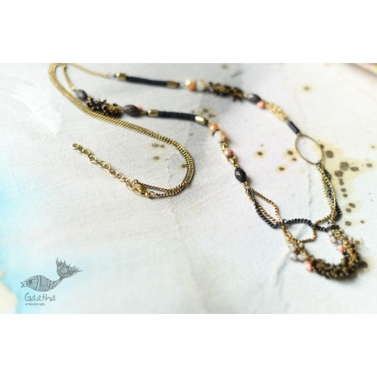 shop online Designer Black Beads Necklace