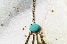 Bohemian Rhapsody | Chain With Teal Designer Dangler