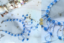 Bohemian Rhapsody | Blue Bead Necklace