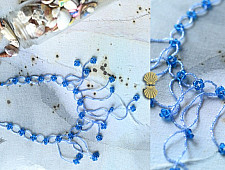 Bohemian Rhapsody | Blue Bead Necklace