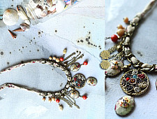 Bohemian Rhapsody | Designer Fabric Necklace 