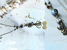 Bohemian Rhapsody | Long Necklace with Chain Tassels